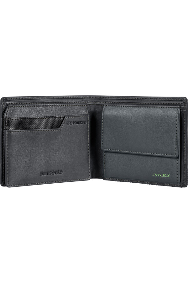 pro-dlx 6 slg portemonnee met frame