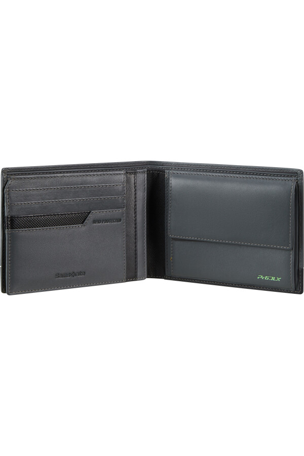 pro-dlx 6 slg portemonnee met frame
