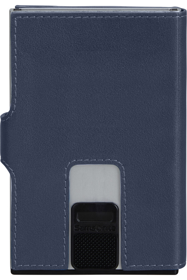alu fit portemonnee blauw