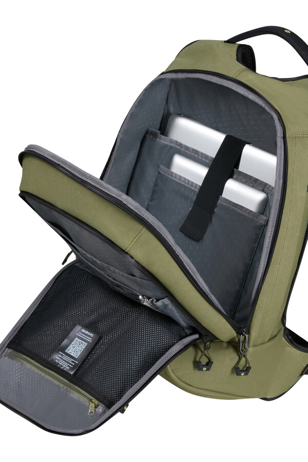 ecodiver rugzak l gewaxte wasabi