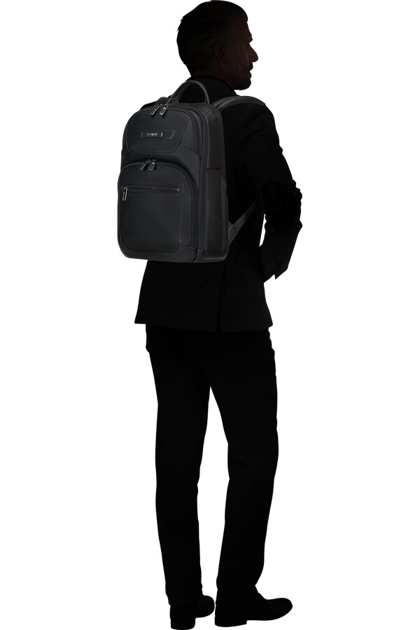 pro-dlx 6 leren rugzak 141 inch zwart
