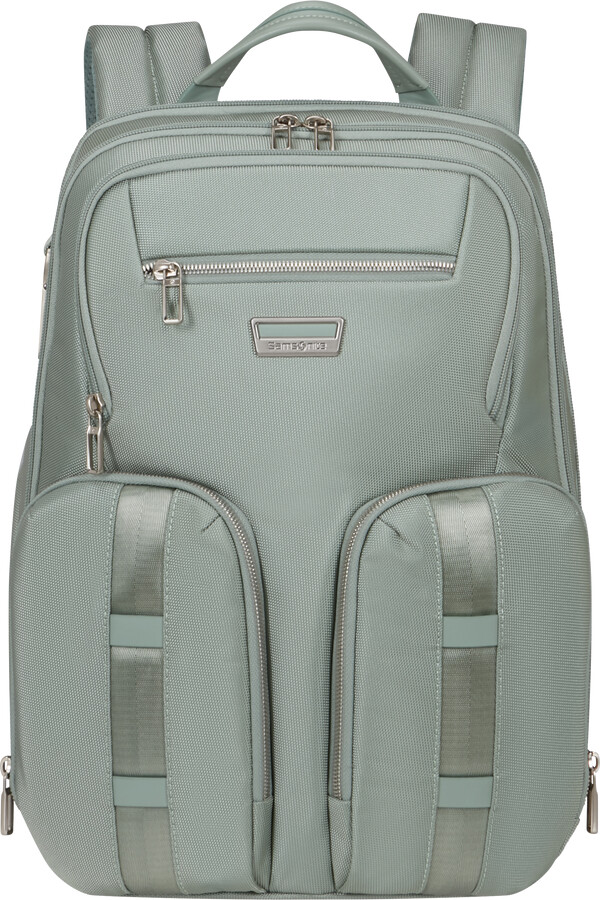 urban-eye rugzak 141 inch saliegroen