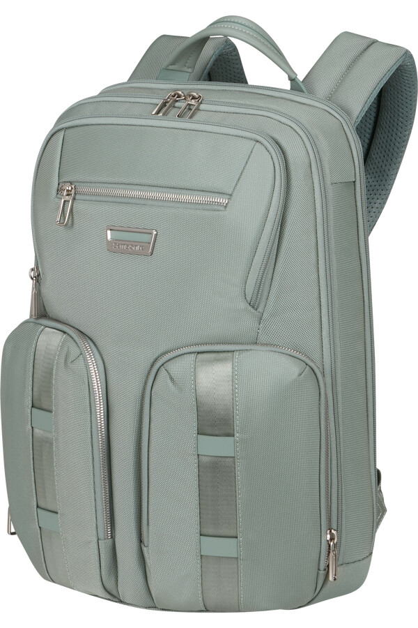 urban-eye rugzak 141 inch saliegroen