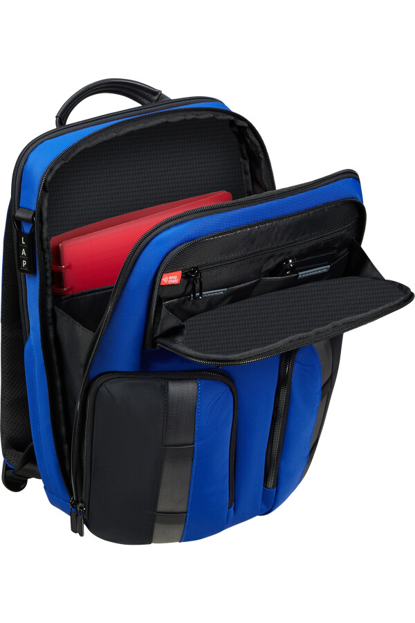 urban-eye rugzak 156 inch kobaltblauw