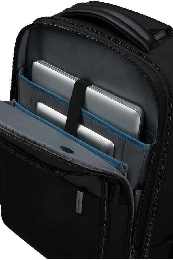 evosight laptoptas met wielen 173 zwart