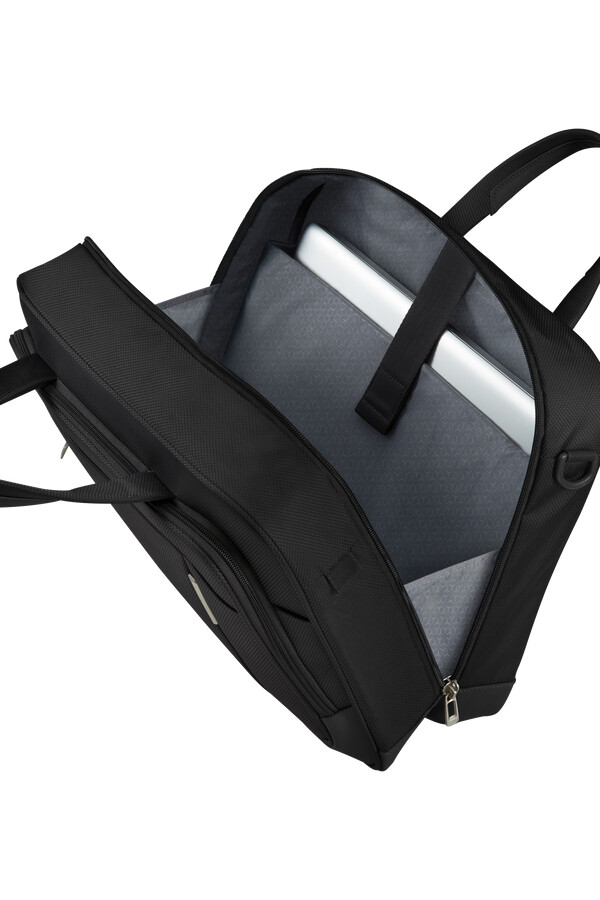 respark laptopschoudertas ozone zwart