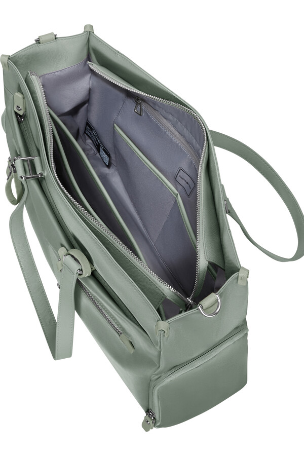 karissa evo tote 14.1 sage