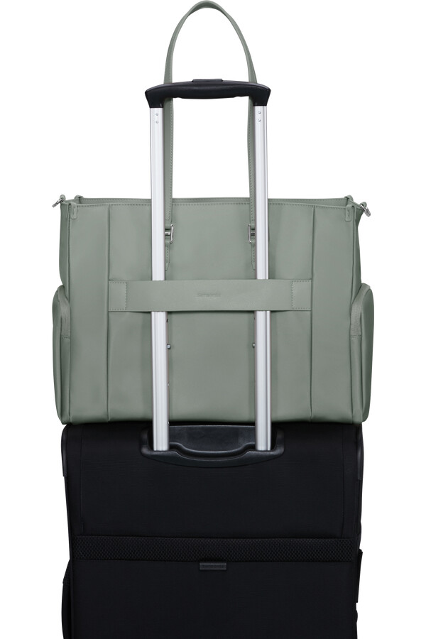 karissa evo tote 14.1 sage