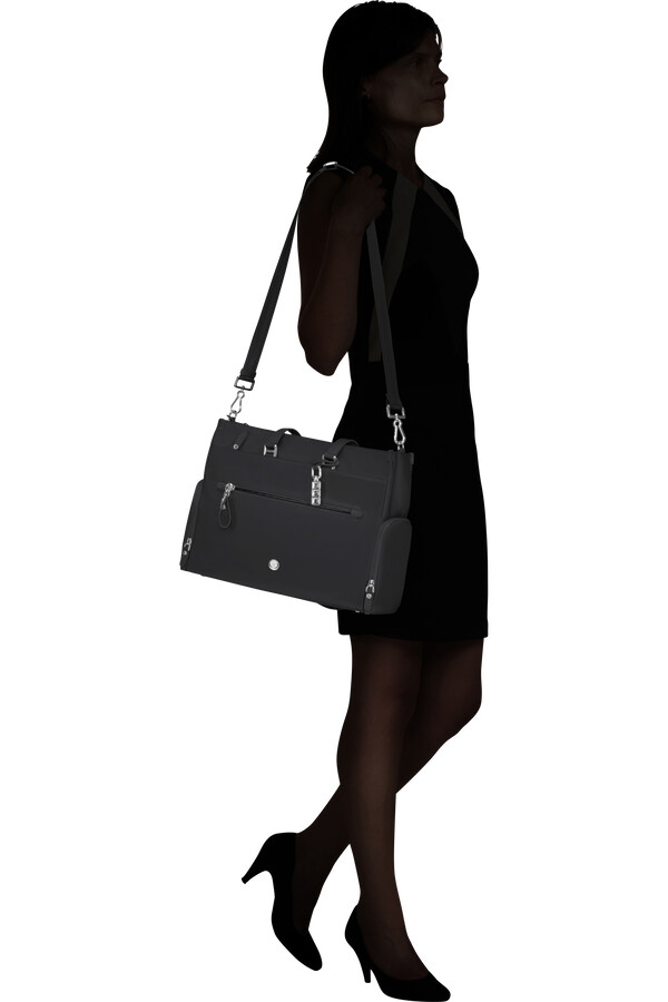 karissa evo tote 14.1 zwart