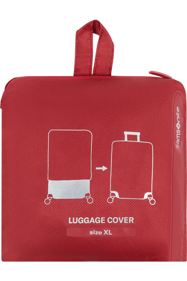ta revolution opvouwbare bagagehoes xl rood