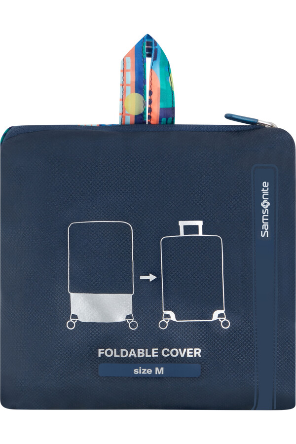 ta revolution opvouwbare bagagehoes m city print