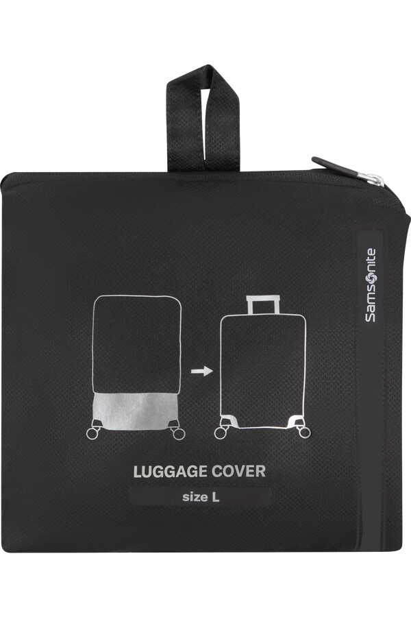 ta revolution opvouwbare bagagehoes l zwart