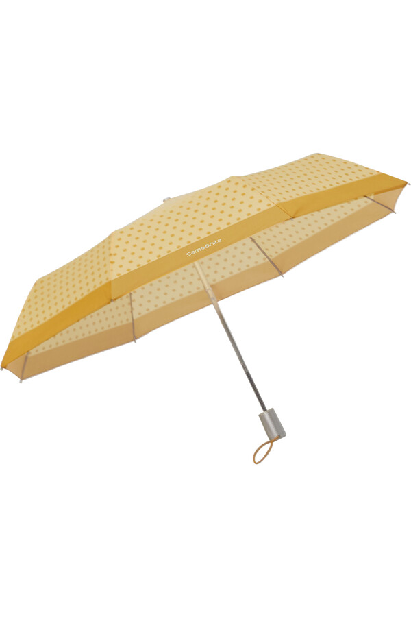 alu drop s paraplu met gele stippen