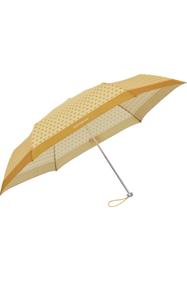 alu drop s paraplu met gele stippen