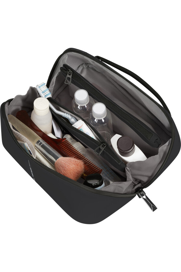glam-go toiletset met zakje zwart