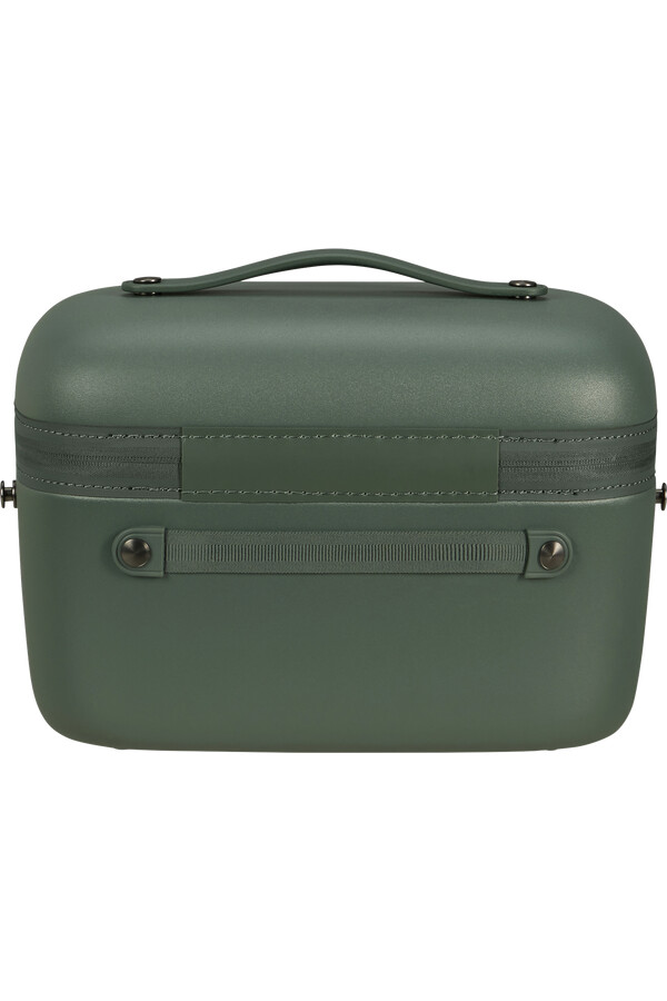 stackd beauty etui in de kleur saliegroen