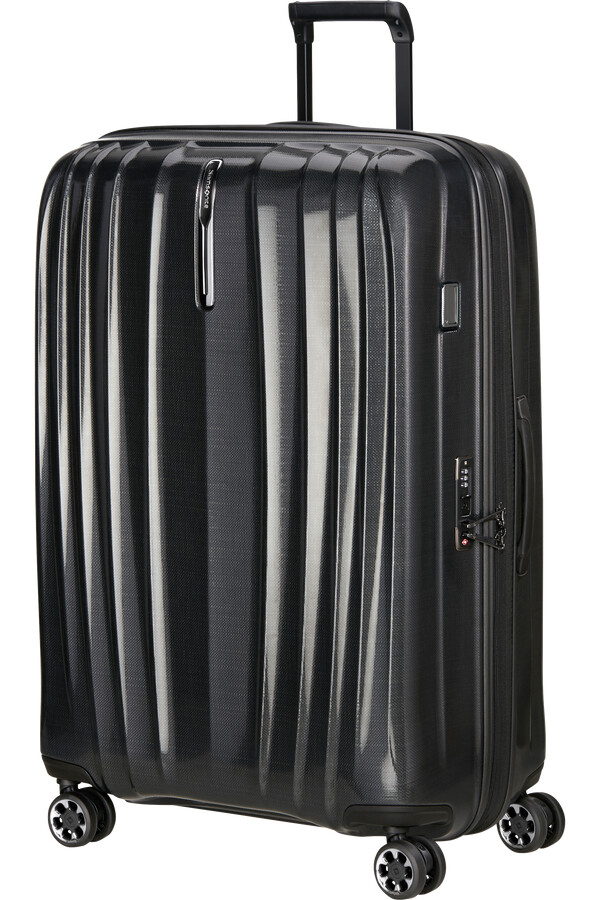 nexis spinner uitbreidbaar 4 wielen 82 cm onyx zwart