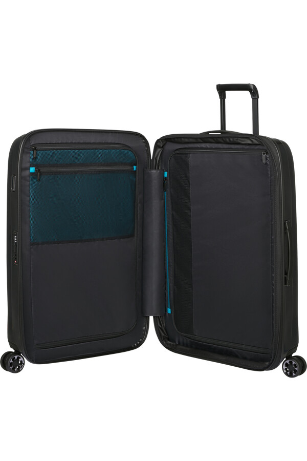 nexis spinner uitbreidbaar 4 wielen 82 cm onyx zwart