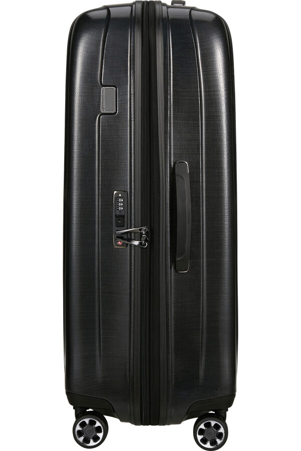 nexis spinner uitbreidbaar 4 wielen 82 cm onyx zwart