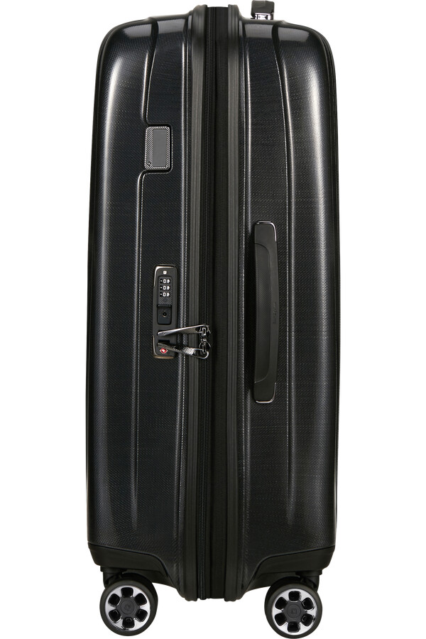 nexis spinner uitbreidbaar 4 wielen 70 cm onyx zwart