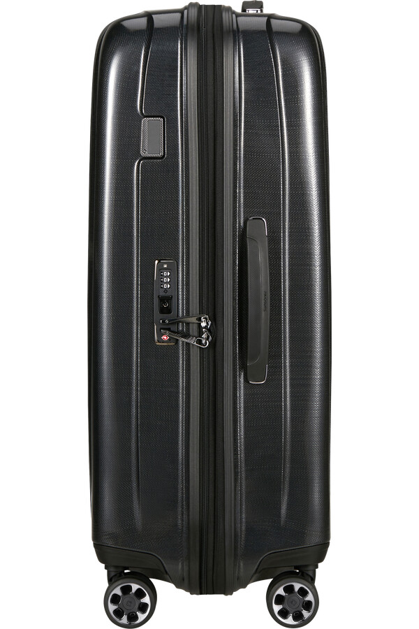 nexis spinner uitbreidbaar 4 wielen 76 cm onyx zwart