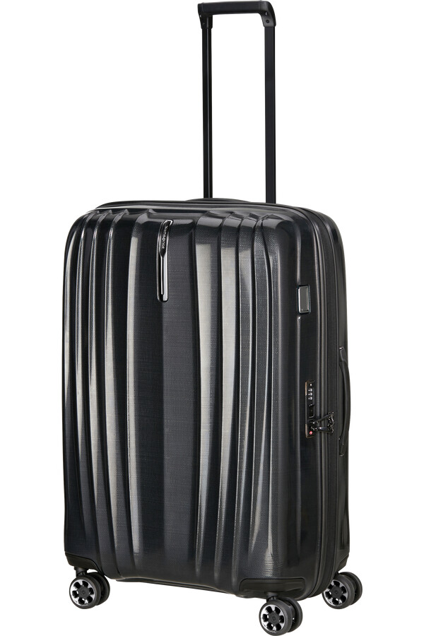 nexis spinner uitbreidbaar 4 wielen 76 cm onyx zwart