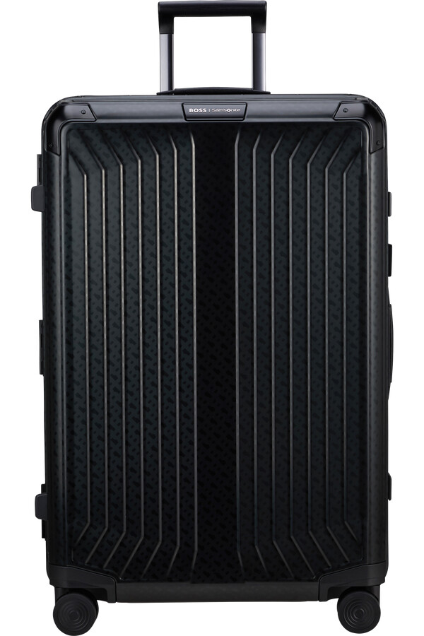 boss samsonite spinner 4 wielen 76 cm grafiet monogram