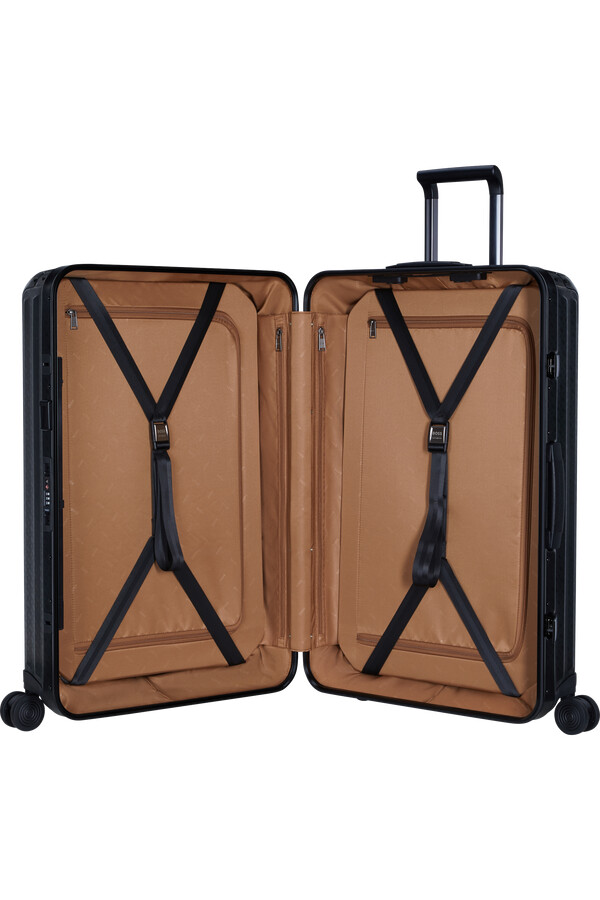 boss samsonite spinner 4 wielen 76 cm grafiet monogram
