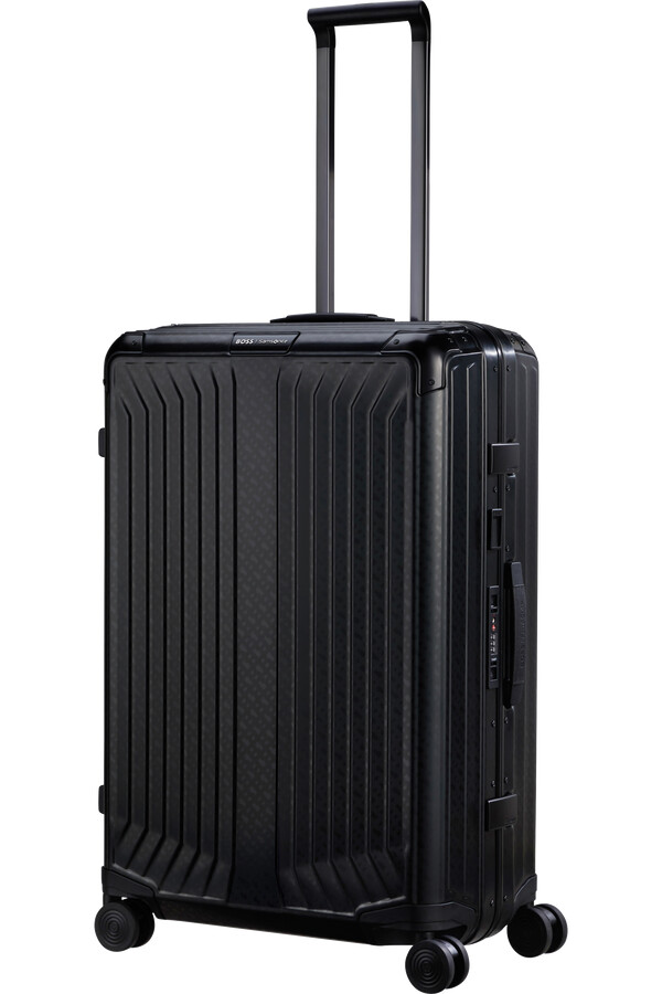 boss samsonite spinner 4 wielen 76 cm grafiet monogram