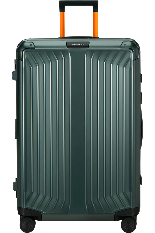 lite-box aluminium spinner 4 wielen 76 cm saliegroenoranje