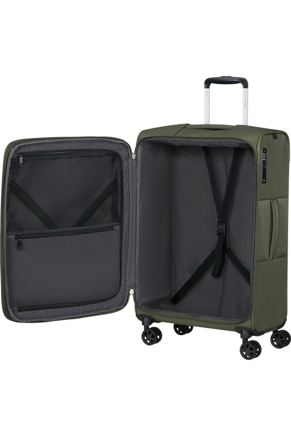 gotwist spinner uitbreidbaar 4 wielen 68 cm groen