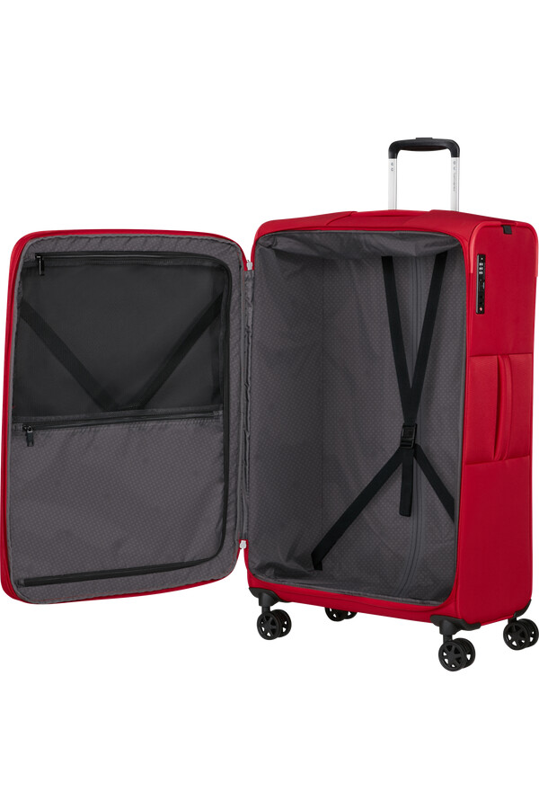 gotwist spinner uitbreidbaar 4 wielen 78 cm echt rood