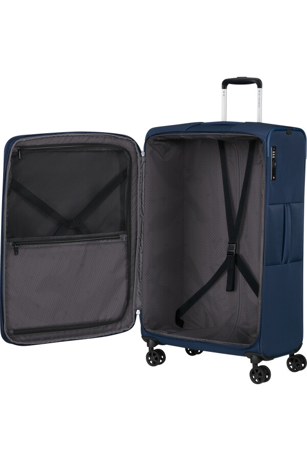 gotwist spinner uitbreidbaar 4 wielen 78 cm marineblauw