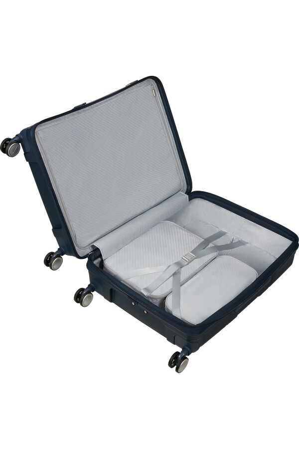 paralux spinner uitbreidbaar 4 wielen 67 cm midnight navy