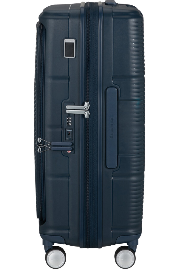 paralux spinner uitbreidbaar 4 wielen 67 cm midnight navy