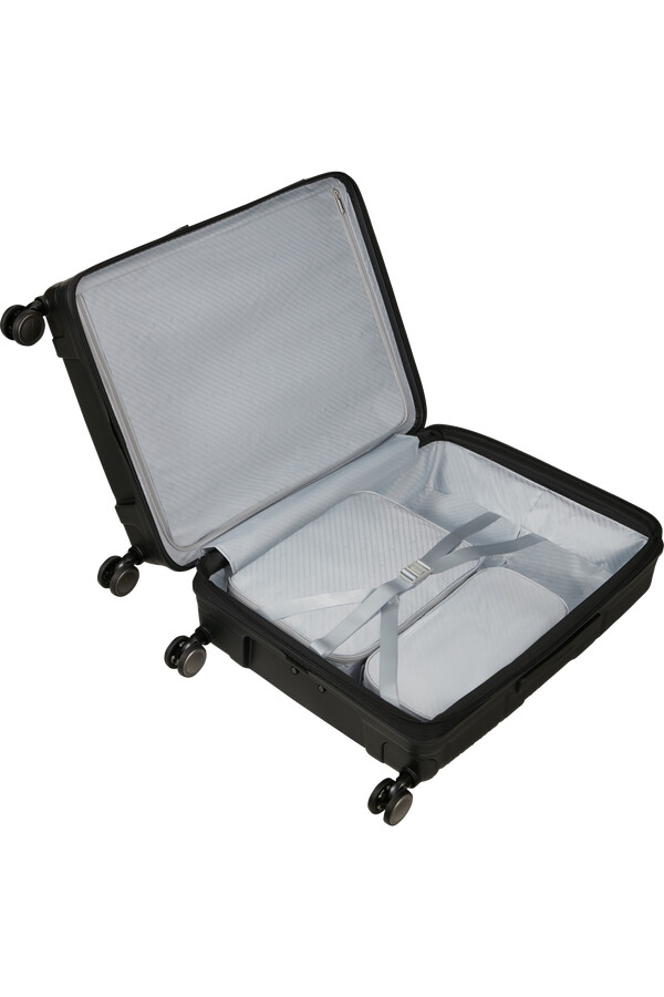 paralux spinner uitbreidbaar 4 wielen 67 cm zwart