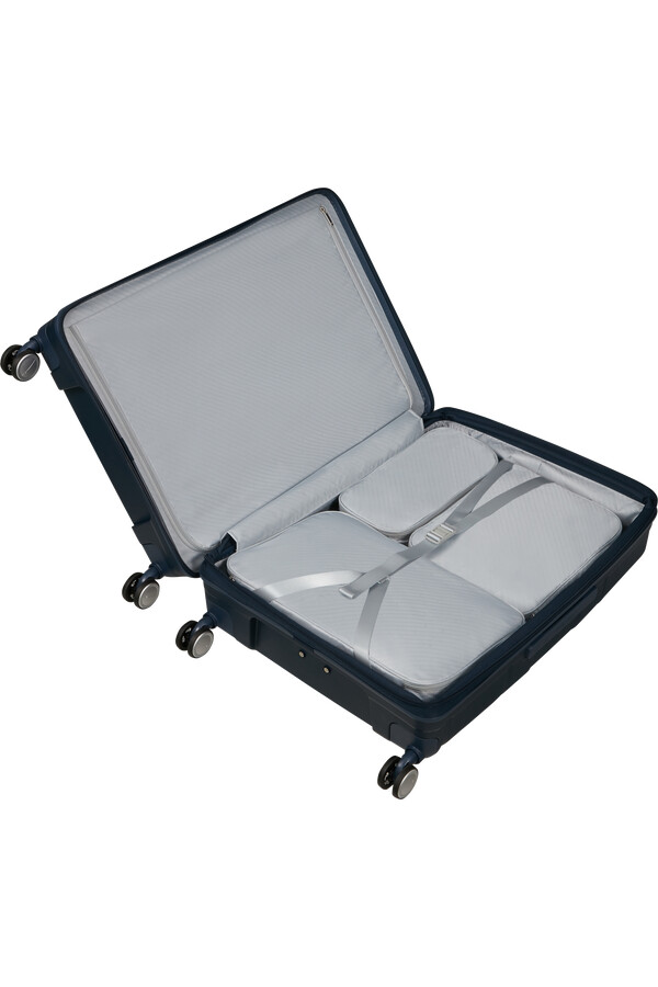 paralux spinner uitbreidbaar 4 wielen 75 cm midnight navy