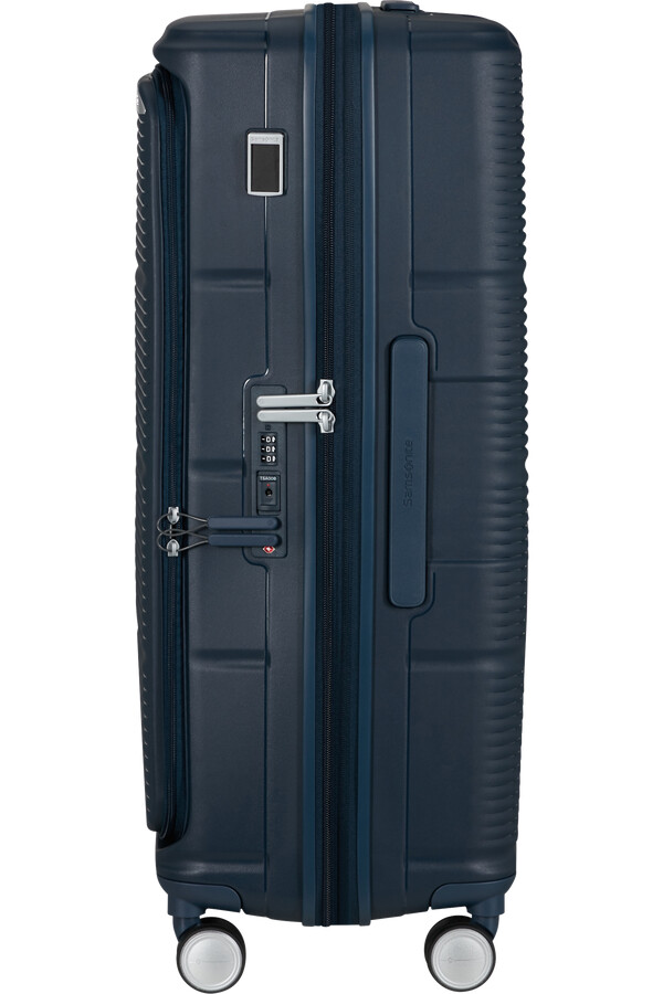 paralux spinner uitbreidbaar 4 wielen 75 cm midnight navy