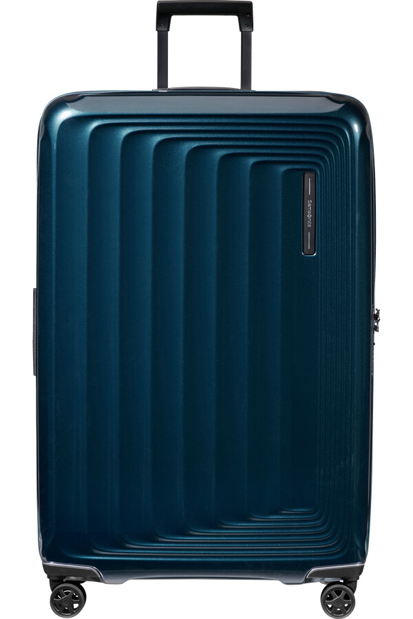 nuon spinner uitbreidbaar 4 wielen 81 cm metallic donkerblauw