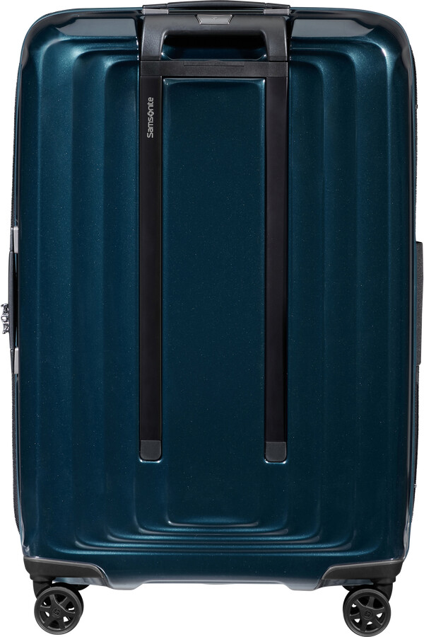 nuon spinner uitbreidbaar 4 wielen 69 cm metallic donkerblauw