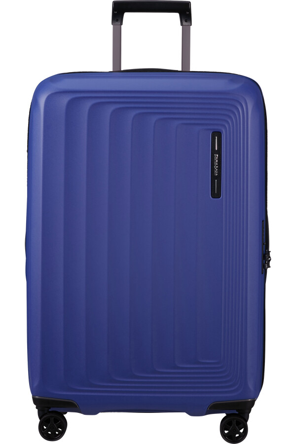nuon spinner uitbreidbaar 4 wielen 69 cm mat nautisch blauw
