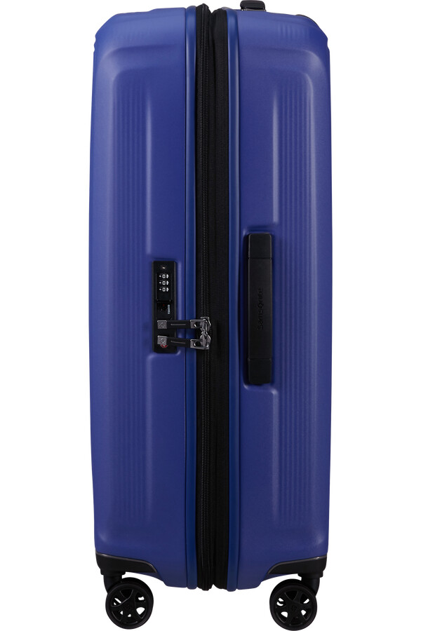 nuon spinner uitbreidbaar 4 wielen 69 cm mat nautisch blauw