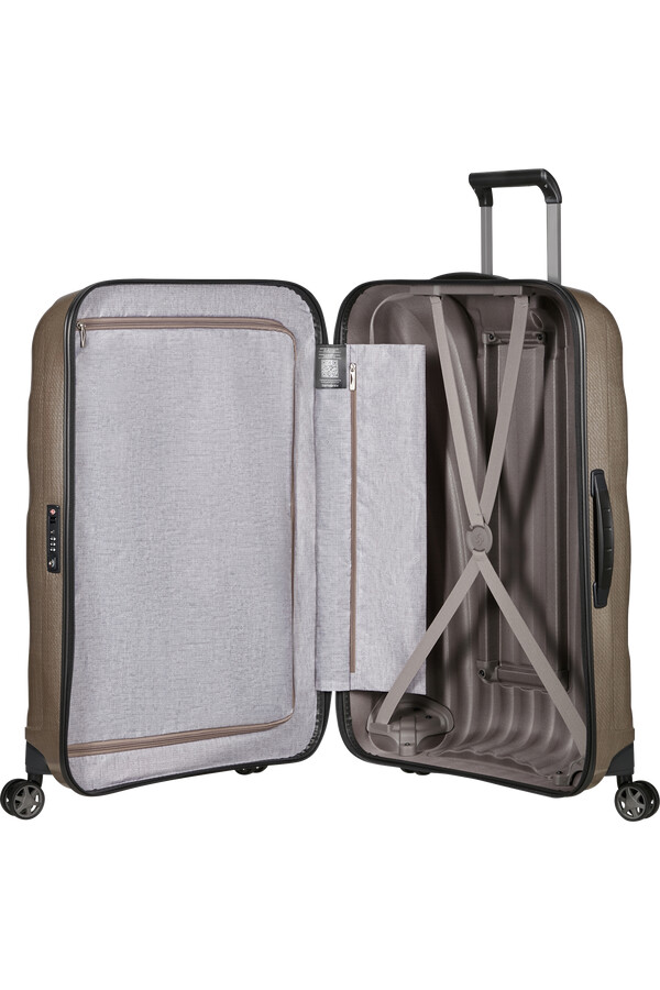 c-lite spinner 4 wielen 75 cm ivoor goud