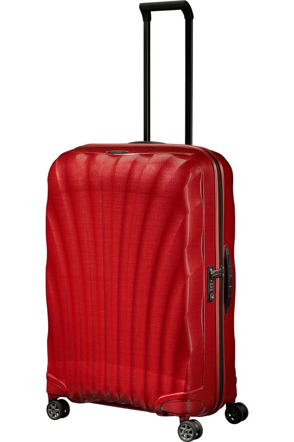 c-lite spinner 4 wielen 75 cm chilirood
