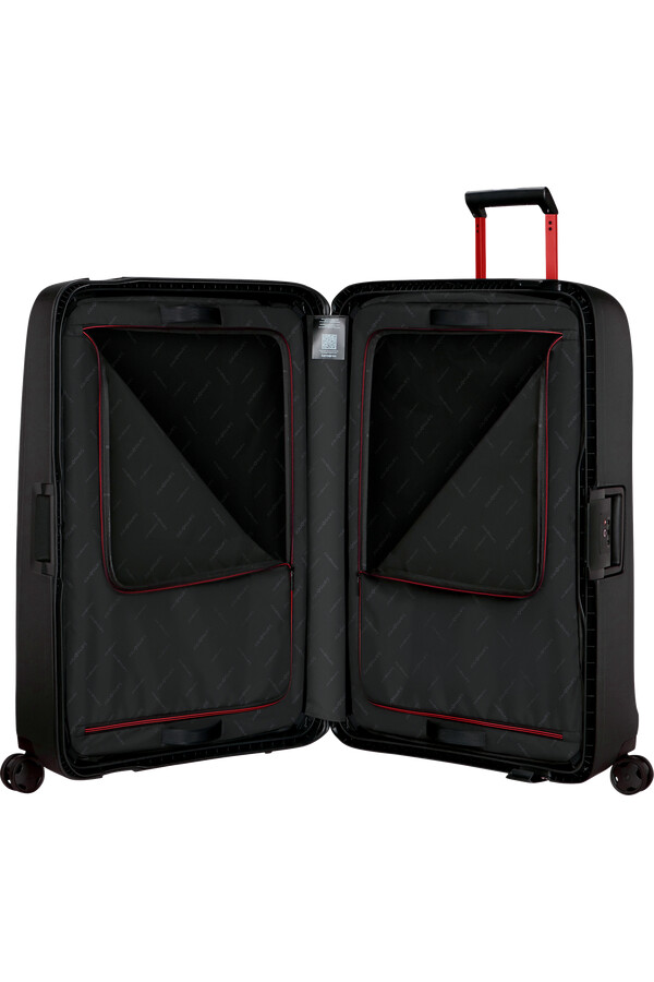 essens spinner 4 wielen 81 cm houtskoolrood