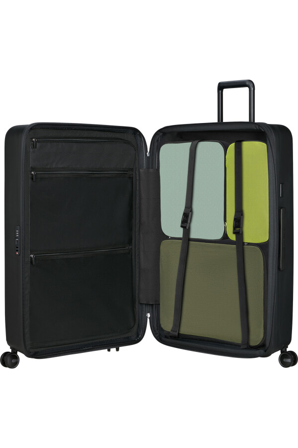 restackd spinner uitbreidbaar 4 wielen 81 cm zwart