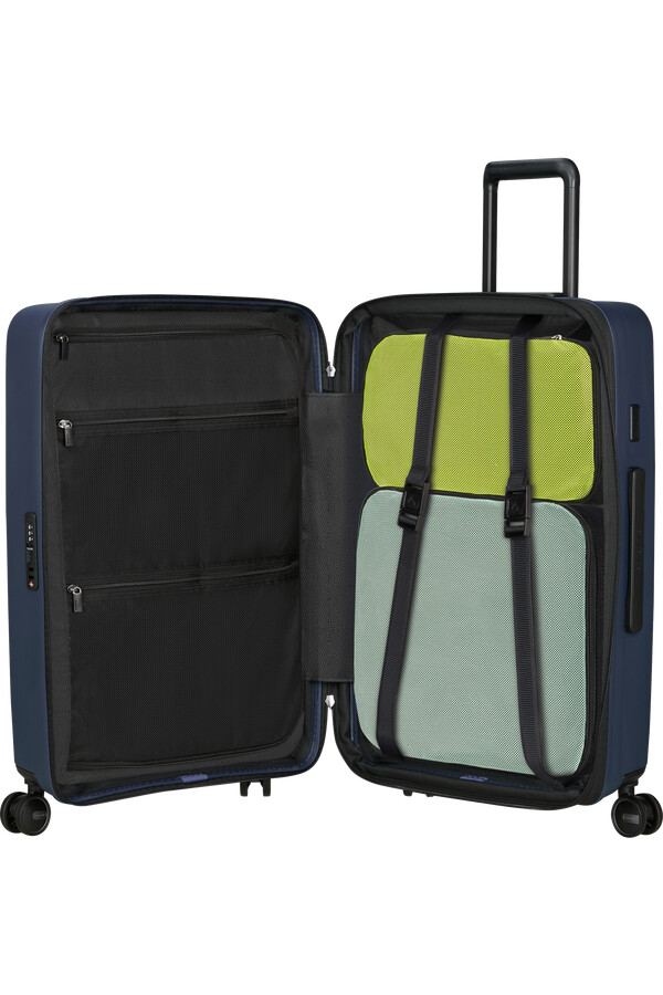 restackd spinner uitbreidbaar 4 wielen 68 cm midnight