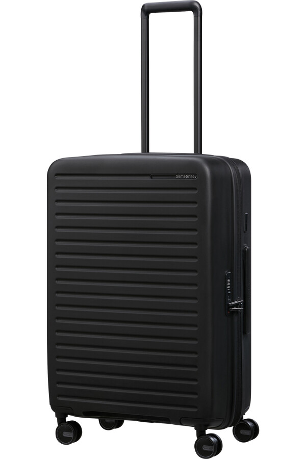 restackd spinner uitbreidbaar 4 wielen 68 cm zwart