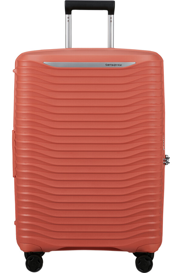 upscape spinner uitbreidbaar 4 wielen 68 cm klei