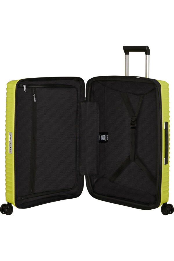 upscape spinner uitbreidbaar 4 wielen 68 cm limegroen